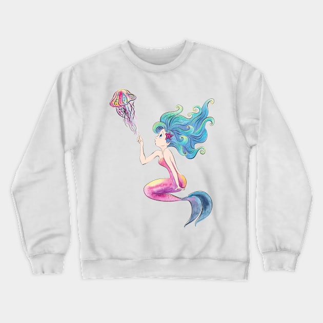 MerMazing Crewneck Sweatshirt by Gingerlique